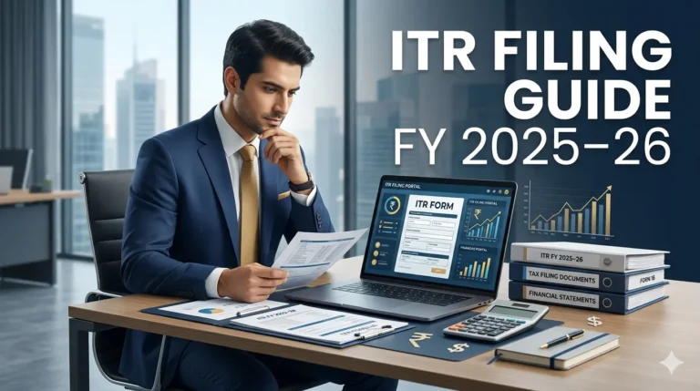 Income Tax Return Filing Guide for FY 2025–26 (AY 2026–27)